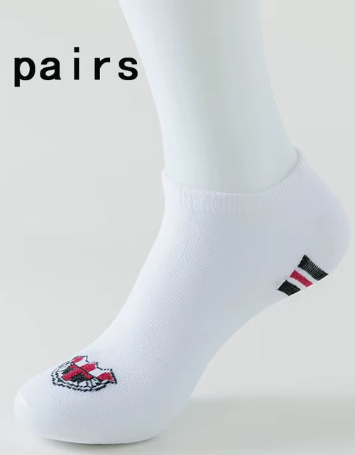 Load image into Gallery viewer, 5 Pairs of Women'S/Men'S Boat Socks Invisible Low Cut anti Slip Summer No Show Ankle Socks Solid Color Casual Breathable
