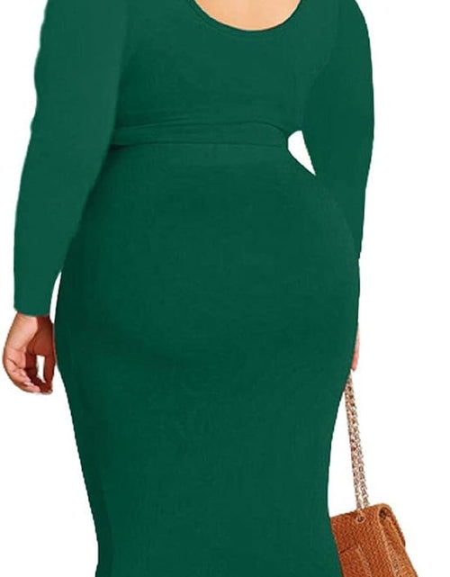 Load image into Gallery viewer, Plus Size Women 2 Piece Outfits Sets Sexy Tracksuit Midi Dress,Sleeveless Tank Top Bodycon Skirts Set Casual Summer
