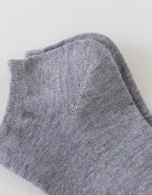 Load image into Gallery viewer, 5 Pairs of Women'S/Men'S Boat Socks Invisible Low Cut anti Slip Summer No Show Ankle Socks Solid Color Casual Breathable

