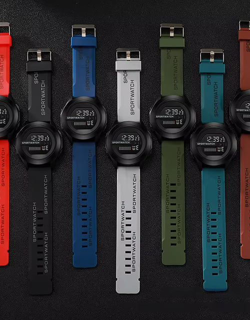 Load image into Gallery viewer, Sport Electronic Watch for Man Luxury Digital Wristwatch Stopwatch Luminous with Date Week Waterproof Men Watches
