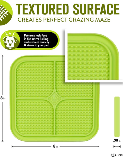 Load image into Gallery viewer, IQ Treat Lick Mat for Dogs, Dog Slow Feeder &amp; Cat Lick Mats | Great Alternative to Slow Feeder Dog Bowls &amp; Cat Slow Feeders | Perfect Dog Licking Mat, Cat Puzzle Feeder &amp; Dog Enrichment Toys
